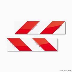 Sachets Éco - Rouge/Blanc - Classes A et B - Zebraflex® par T2S®