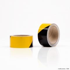 Kits de 2 rouleaux - Noir/Jaune - Signalisation industrielle - Zebraflex® par T2S®