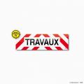 Bandeaux de signalisation - Rouge/Blanc - Classes A et B - Zebraflex® par T2S®