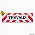 Bandeaux de signalisation - Rouge/Blanc - Classes A et B - Zebraflex® par T2S®