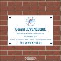 Plaque professionnelle (CNOMK) - Gamme Vitro