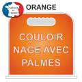 Panneaux de réservation de couloirs de piscine