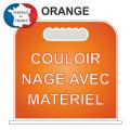 Panneaux de réservation de couloirs de piscine