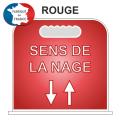 Panneaux de réservation de couloirs de piscine