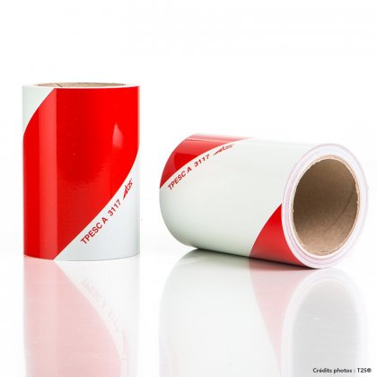 Kits de 2 rouleaux - Blanc/Rouge